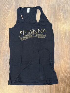 Rihanna Concert Tour Band tank tee Top Shirt Women XL
